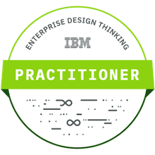 Enterprise Design Thinking Practitioner badge